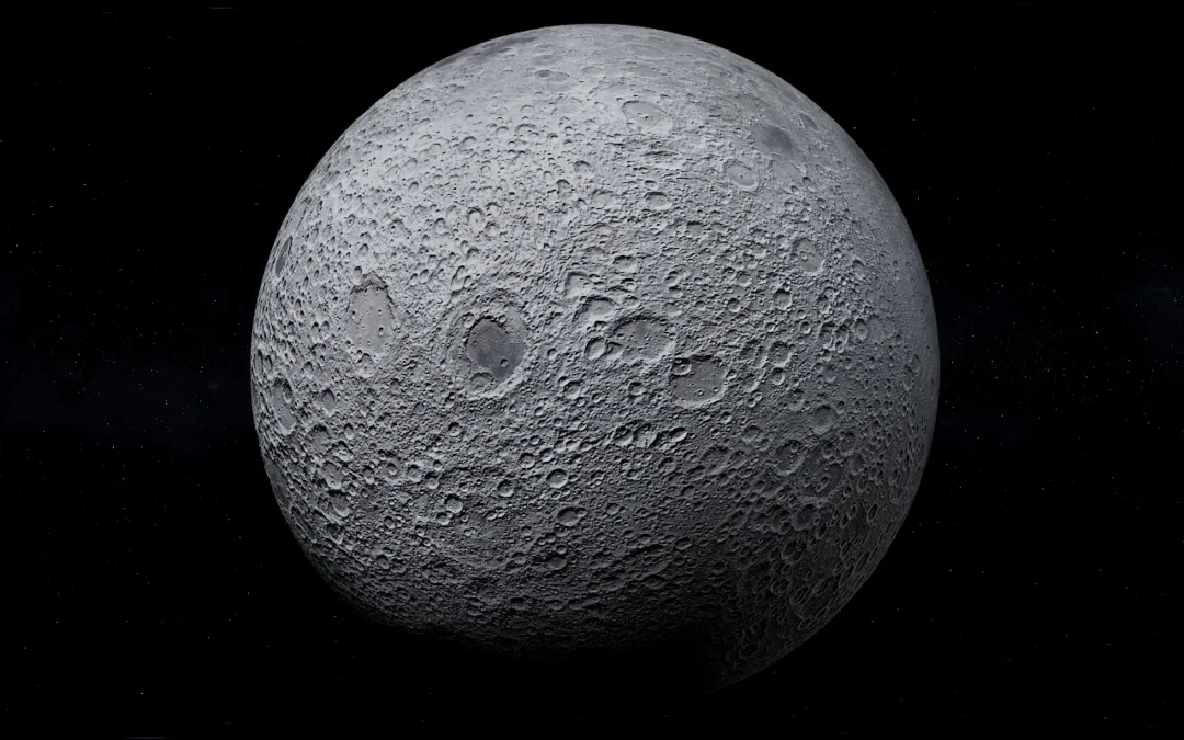 Moon Photorealistic 2K 3D Model