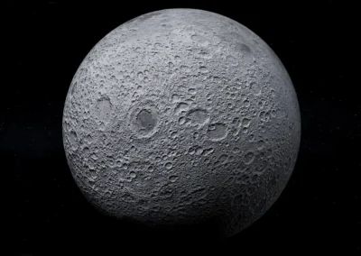 Moon Photorealistic 2K 3D Model